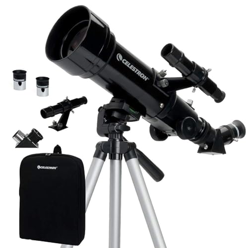 Imagen principal de Celstron 21035 Travel Scope 70 Kit de telescopio con Refractor portát