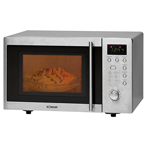 Imagen principal de Bomann MWG 2211 U CB, 1250 W, 230 V, 50 Hz, Acero inoxidable, 460 x 38