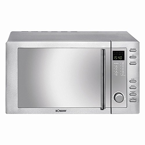 Imagen principal de Bomann MWG 2281 H CB - Microondas, 1300 W, 230 V, 50 Hz, 23 l, Acero I