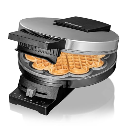 Imagen principal de Cloer 185 Gofrera para gofres, 930 vatios, tamaño de gofre 16 cm, Pla