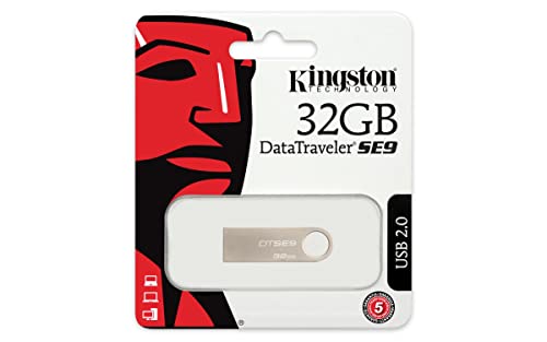 Imagen principal de Kingston DataTraveler SE9 - DTSE9H/32GB Memoria USB, 32 GB, Color Plat