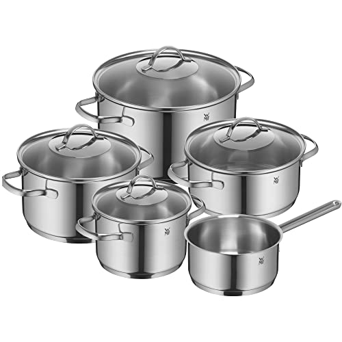Imagen principal de WMF Provence Plus - Batería de Cocina 5 Piezas, Acero Inoxidable Apto