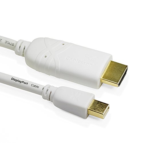 Imagen principal de Cablesson - Cable adaptador de puerto de visualización mini a HDMI pa