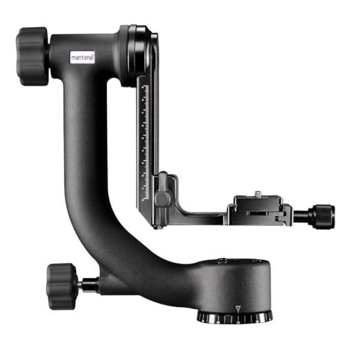 Imagen principal de Mantona Gimbal TK-I - Cabezal para trípode para teleobjetivos (Incluy