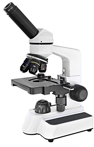 Imagen principal de Bresser 5101000 - Microscopio monocular (20x - 1280x), negro y blanco