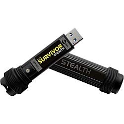 Imagen principal de Corsair Survivor Stealth - Memoria USB de 32 GB (USB 3.0, 80 MB/s, Tap