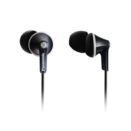 Imagen principal de Panasonic RP-HJE125E-K Auriculares Botón con Cable, In-Ear, Sonido Es