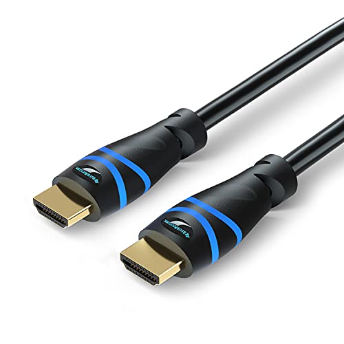 Imagen principal de Cable HDMI de alta velocidad básico BlueRigger -2 m (6.6 pies) - Comp