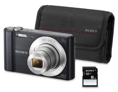 Imagen principal de Sony DSC-W810 - Cámara compacta de 20.1 MP (Pantalla de 2.7, Zoom óp
