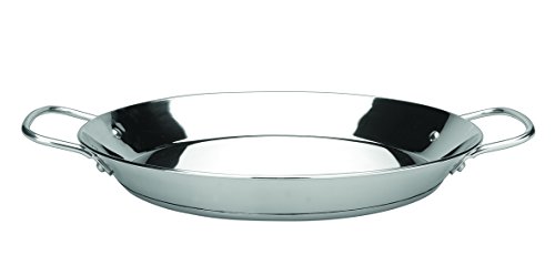 Imagen principal de IBILI 652234 Paellera inox premier, Plateado, 34 cm