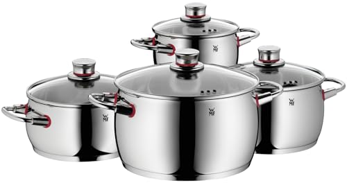 Imagen principal de WMF Quaity One - Batería de Cocina 4 Piezas, Acero Inoxidable Apto pa