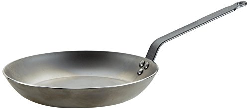 Imagen principal de De Buyer Coupe Lyonnaise - Sartén para freír redonda, mango con chap