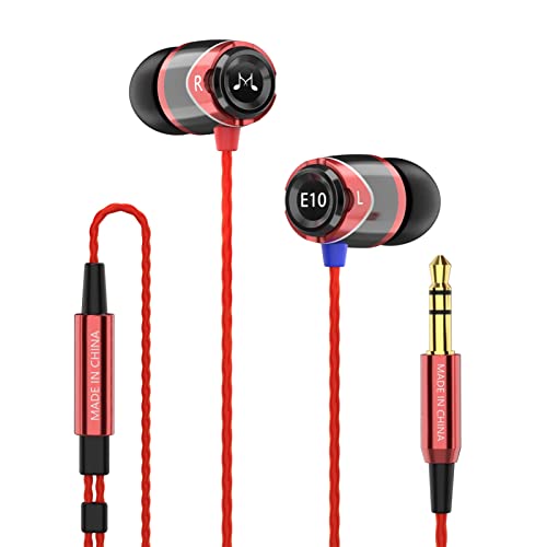 Imagen principal de SoundMAGIC E10 Earphones - Black/Red