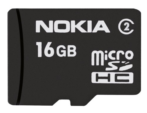 Imagen principal de Nokia MU44 - Tarjeta de Memoria Micro SDHC de 16 GB, Negro