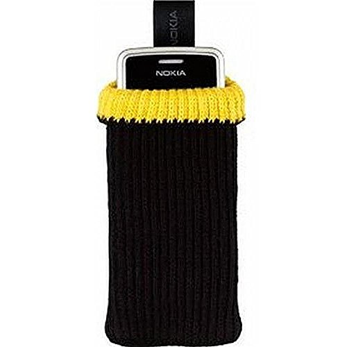 Imagen principal de Nokia NOCP221N - Funda para smartphone universal, color negro y amaril