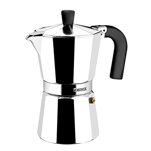 Imagen principal de Monix Vitro Express-Cafetera, Apta para Todo Tipo de encimeras, Except