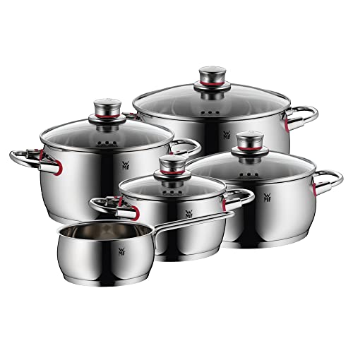 Imagen principal de WMF Quaity One - Batería de Cocina 5 Piezas, Acero Inoxidable Apto pa