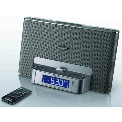 Imagen principal de Sony ICFDS15IPS - Radiodespertador todo en uno para iPod/iPhone 3GS, c