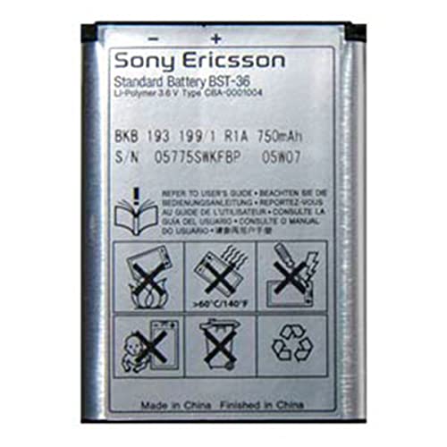 Imagen principal de Sony Ericsson ERBST36 - Batería para móviles Sony Ericson