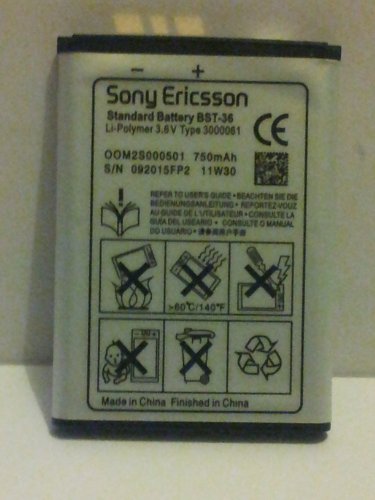 Imagen principal de Sony Ericsson ERBST36 - Batería para móviles Sony Ericson