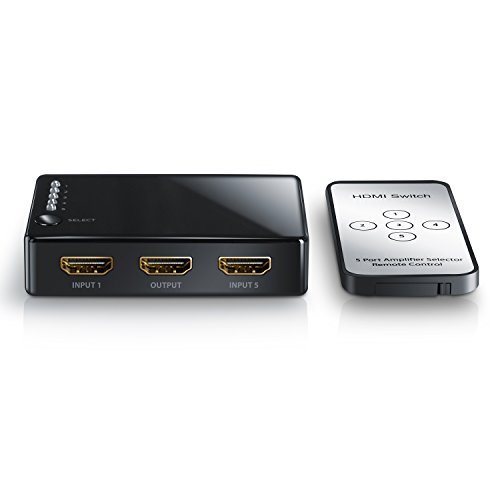 Imagen principal de CSL - HDMI Conmutador Divisor Full HD - Conmutación automática 5 Pue