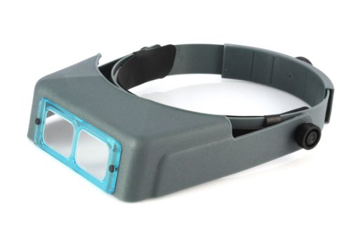 Imagen principal de Optivisor DA-2 - Visor con lupas (1,5X, Banda de sujeción a la Cabeza