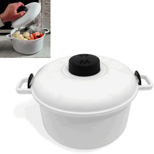 Imagen principal de Olla para microondas con capacidad de 2,85 litros y vaso medidor .