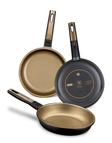 Imagen principal de BRA Terra - Set de 3 sartenes, aluminio fundido, aptas para todo tipo 