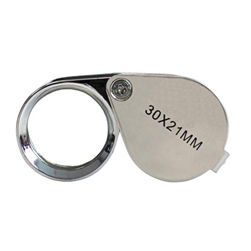 Imagen principal de DIGIFLEX Lupa de Joyero Cristal de 21 mm - 30 Aumentos - Joyería Anti