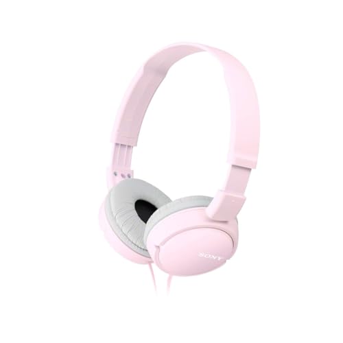 Imagen principal de Sony Auriculares estéreo MDRZX110P.AE, sonido potente, rosa, 1 unidad