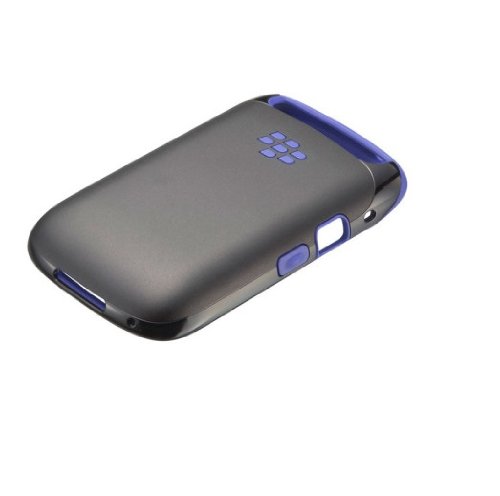Imagen principal de BlackBerry Premium - Carcasa para Curve 9320, Negro/Violeta