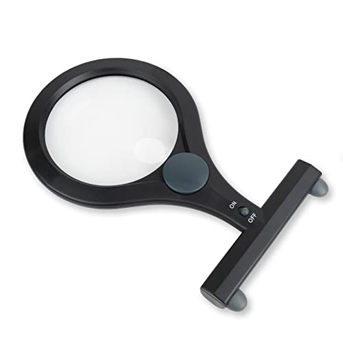 Imagen principal de Carson LumiCraft Lupa Manos Libres con Aumento de 2x, Lente Spot de 4x