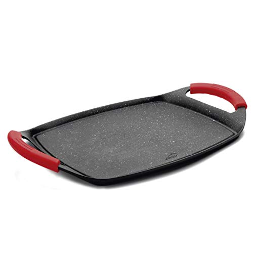 Imagen principal de LACOR 25536 Plancha Grill Eco Piedra, Negro, 22.5 x 29 cm
