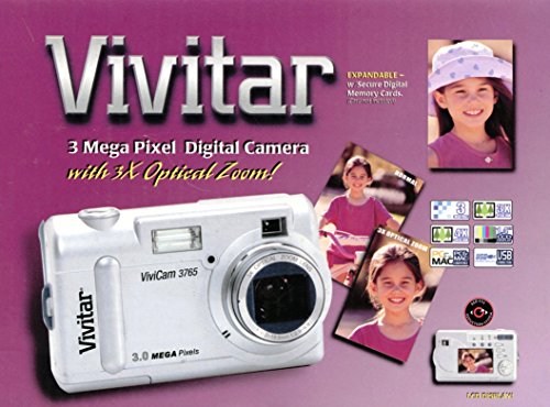 Imagen principal de Vivitar ViviCam 3765 Cámara Digital, 3 Mpx, Zoom óptico de 3