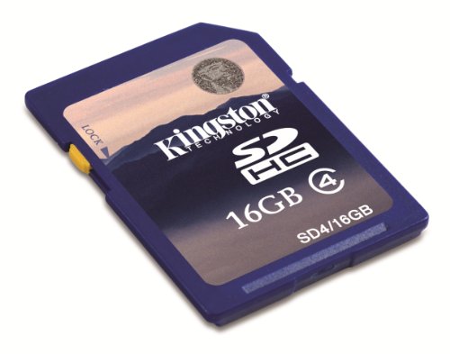 Imagen principal de Kingston SDHC - Tarjeta de Memoria de 16 GB (Clase 4)