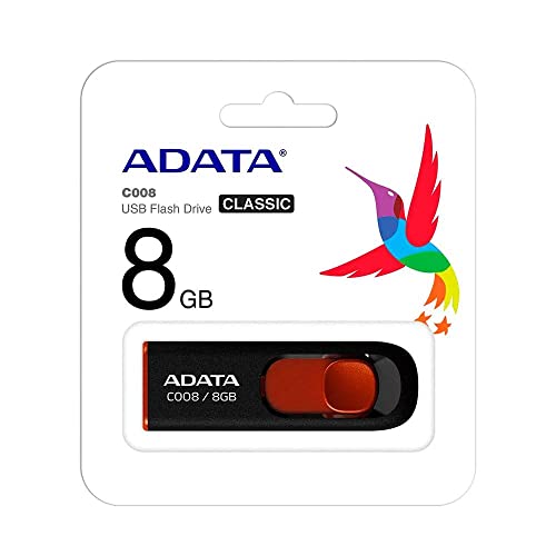 Imagen principal de A-Data ADATA PENDRIVE 8GB 2.0 Classic Series C008 Negro