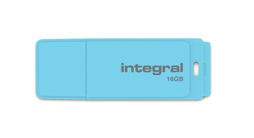 Imagen principal de Integral Pastel - Memoria USB de 16 GB (USB 2.0, Tapa) Azul