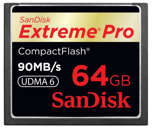 Imagen principal de SanDisk SDCFXP-064G-X46 Memoria Compact Flash de 64 GB Negro