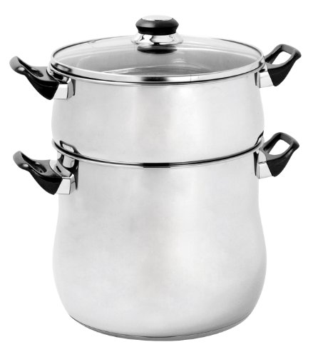 Imagen principal de Crealys 504940 - Cuecepastas de INOX, diámetro de 24 cm, 12 l