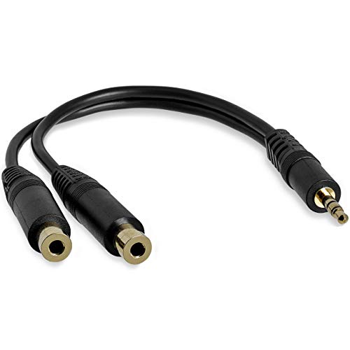 Imagen principal de StarTech.com Cable 15cm Adaptador Audio Divisor de Auriculares Mini-Ja