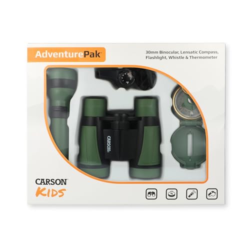 Imagen principal de Carson AdventurePak Prismáticos 30mm y Accesorios para Actividades al