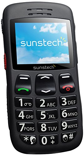 Imagen principal de Sunstech CEL1BK - Teléfono móvil (pantalla 2, 1000 mAh, FM, linterna
