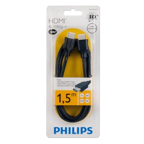 Imagen principal de Philips SWV2432W/10 - Cable HDMI (1.5 Metros), Negro