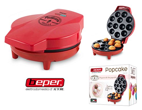 Imagen principal de Beper Máquina para Hacer popcakes 90.600, 1000 W, Metal, Material sin