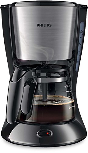 Imagen principal de Philips HD7435 Cafetera Goteo, Color Metal, 700 W, 6 Cups, plástico, 