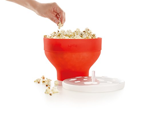 Imagen principal de Lékué Recipiente/Bol colapsable para cocinar Palomitas caseras y sal