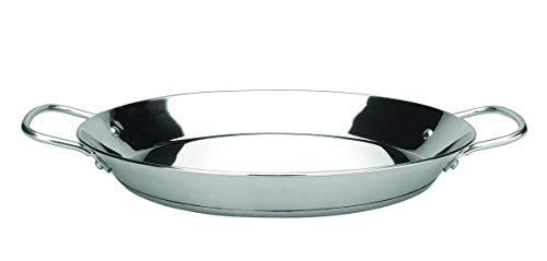 Imagen principal de IBILI 652232 Paellera inox premier, Plateado, 32 cm