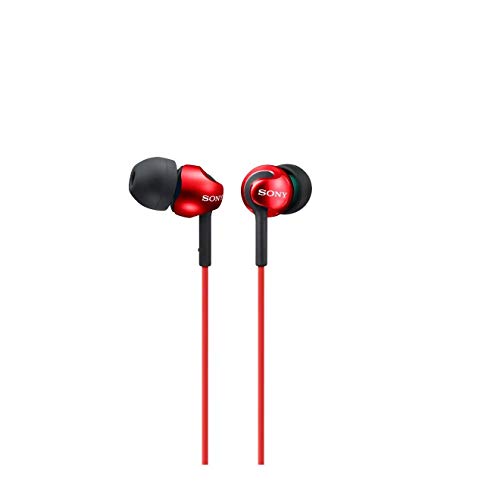 Imagen principal de Sony MDR-EX110LP - Auriculares in-ear, color rojo