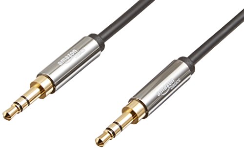 Imagen principal de Amazon Basics Auxiliar Cable de audio estéreo (conector macho de 3,5 