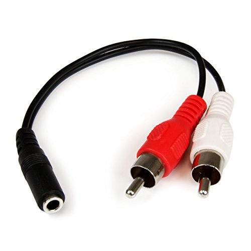 Imagen principal de StarTech.com Cable Adaptador de 15cm de Audio Estéreo Mini Jack de 3,